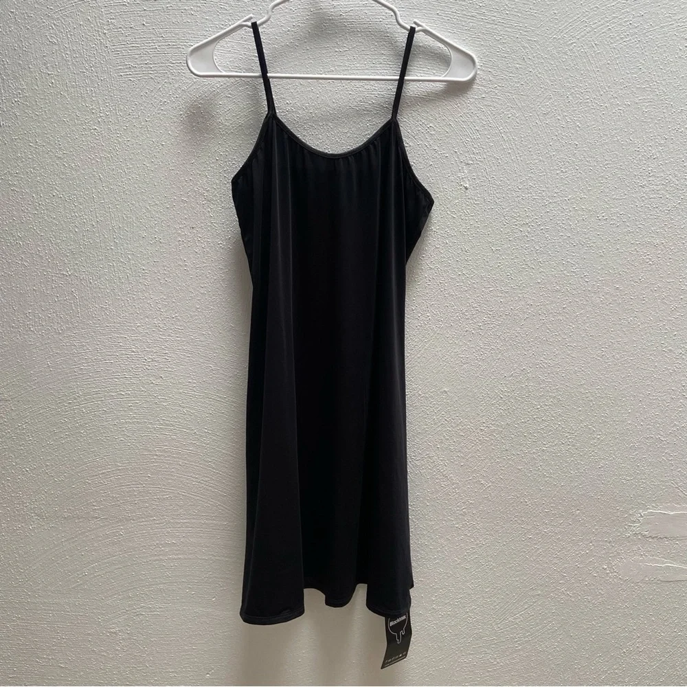 BlackMilk Black Slip Dress - Picture 3 of 6